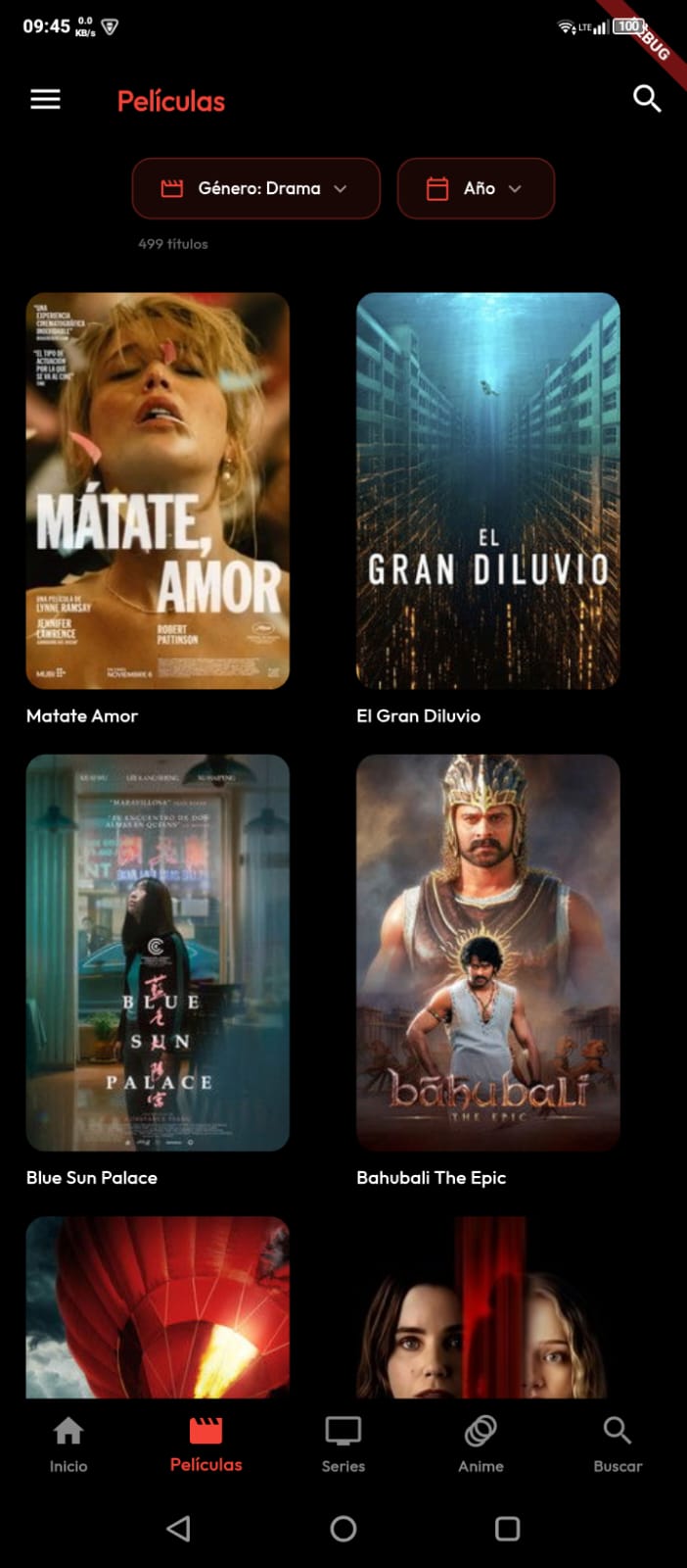 CinemaDB Catálogo - Explora miles de películas gratis para Android TV